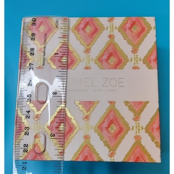 New Rachel Zoe Cubic Zirconia Sterling Silver Necklace - Picture 5 of 6